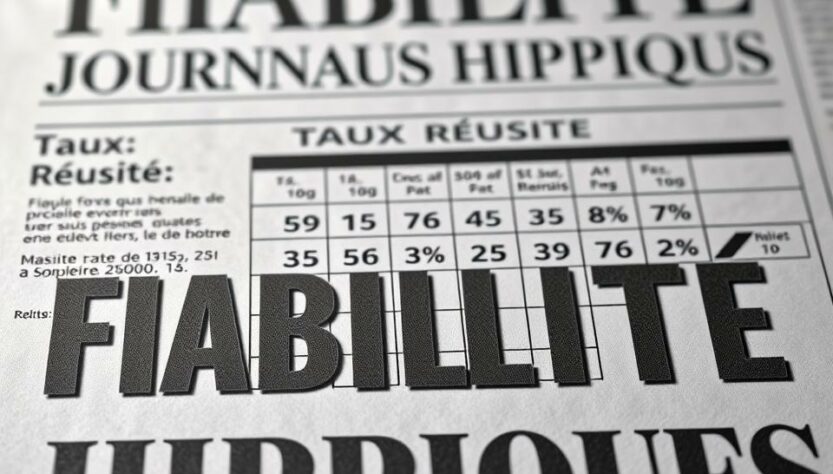 fiabilité journaux hippiques taux réussite